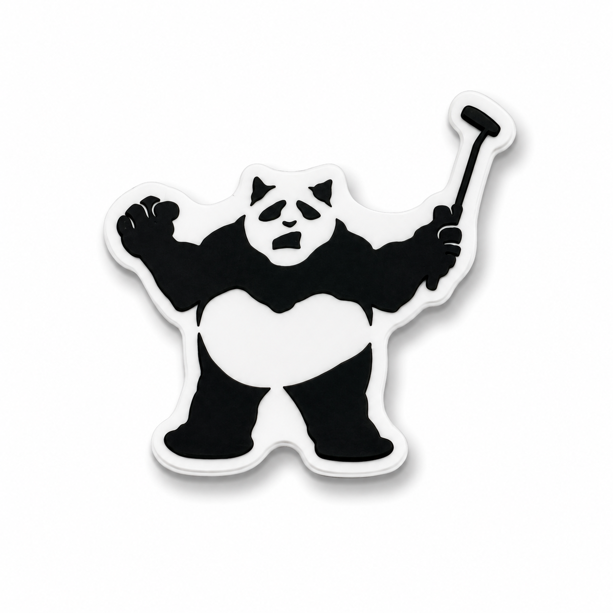 Panda 19 Golf Sticker