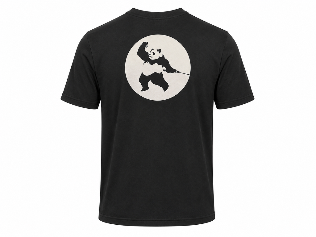 Amble x Press Golf Panda 05 Tee - Black