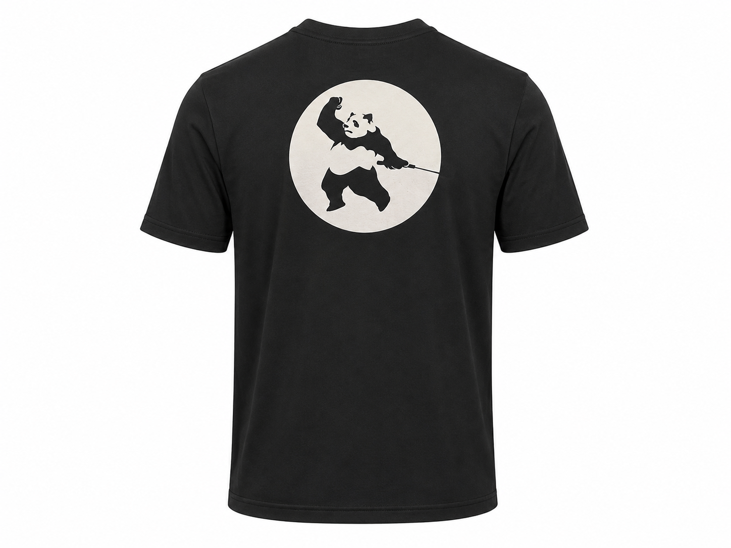 Amble x Press Golf Panda 05 Tee - Black