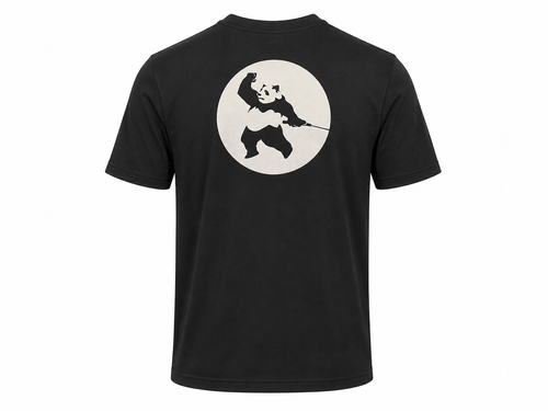 Amble x Press Golf Panda 05 Tee - Black