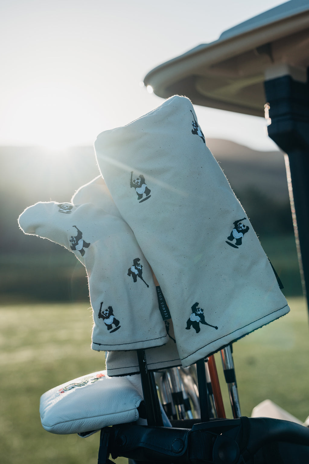 Press x Seamus: All Pandas on Deck Fairway Wood Headcover